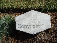 Bralo British Cemetery - Shavalaw, K